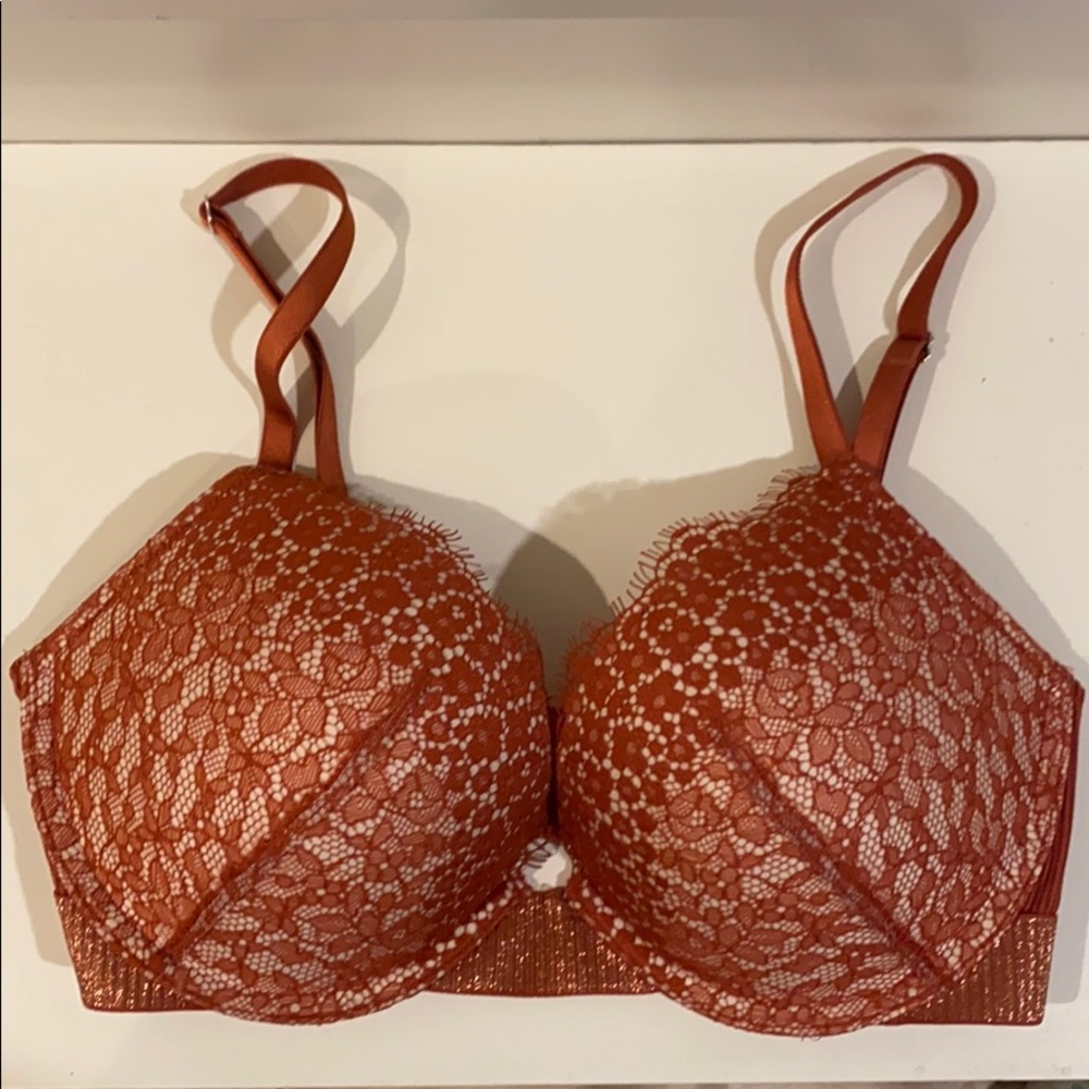 Victoria Secret Orange PushUp Bra